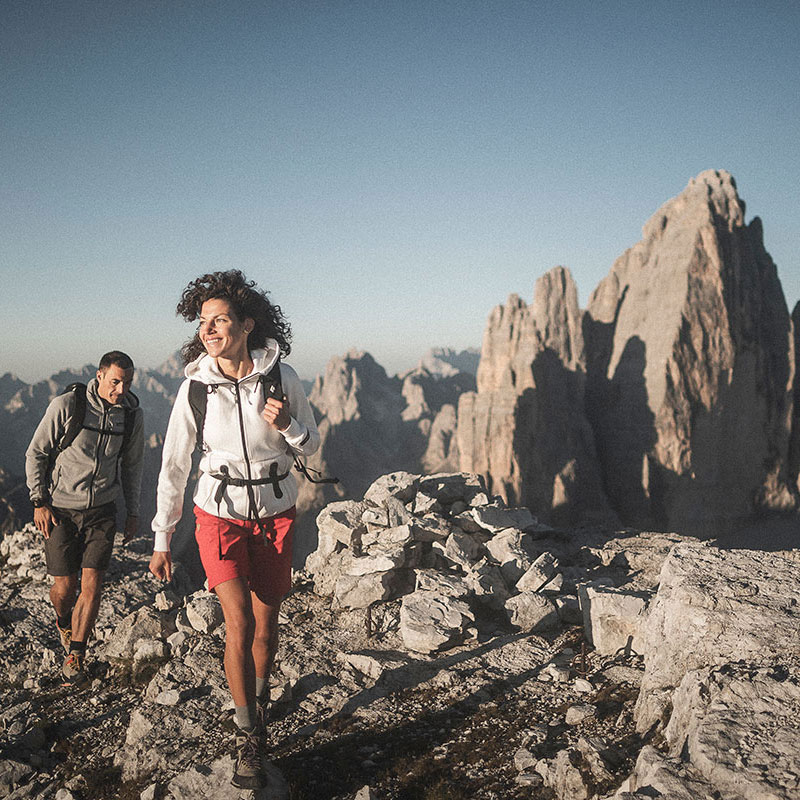 Wandern im Sommer in Sexten