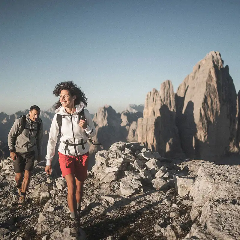 Wandern im Sommer in Sexten